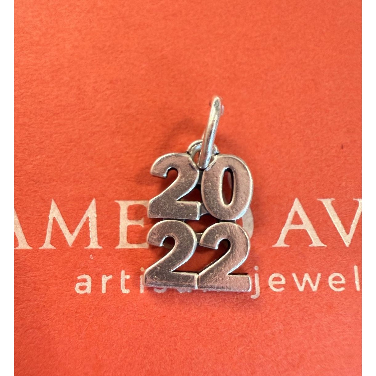 James Avery 2020 Stacked Charm Retired